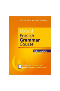 Oxford English Grammar Course Intermediate with Key (includes e-book)