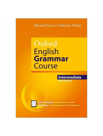 Oxford English Grammar Course Intermediate with Key (includes e-book)