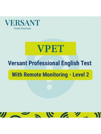 Versant Professional English Test LV2 with RM - Bài Thi Chính Thức Có Giám Thị Từ Xa Level 2