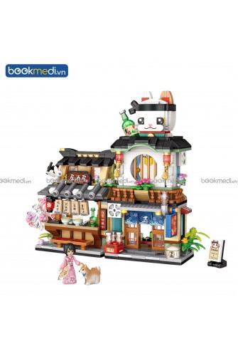Đồ Chơi Lắp Ráp Mô Hình Tiệm Izakaya Hãng Loz