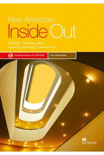 New American Inside Out Pre-Inter: Student Book with CD-Rom - [Big Sale Sách Cũ]