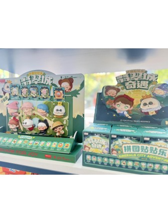 Hộp mù nam châm Thành phố Emerald của MAGJOY Magnetic Toy (Blind Box) - Full 16 nhân vật