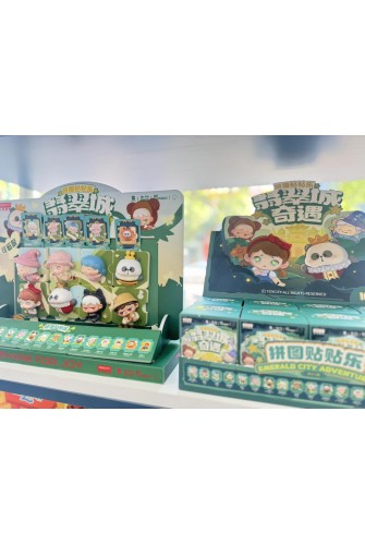Hộp mù nam châm Thành phố Emerald của MAGJOY Magnetic Toy (Blind Box) - Full 16 nhân vật