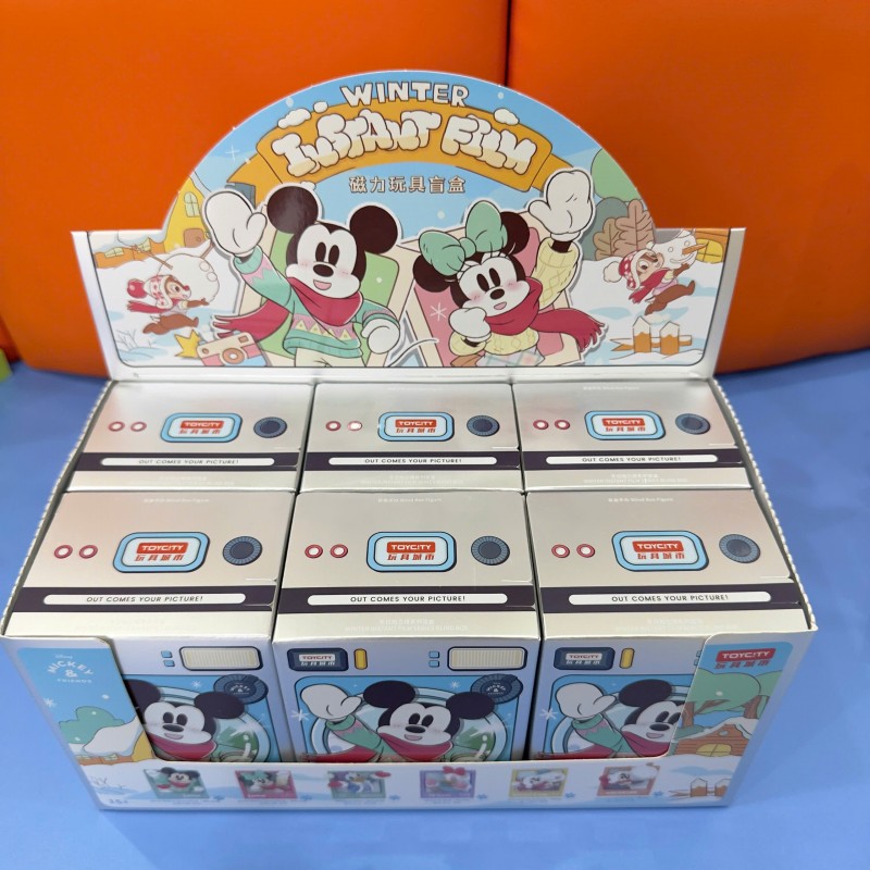 Hộp mù nam châm Disney Mickey Family Magnetic Toy (Blind Box)  - Full 6 nhân vật