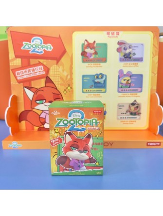Hộp mù nam châm Disney Zootopia 2 Series Super Citizen Magnetic Toy (Blind Box)