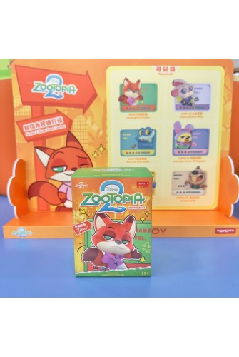 Hộp mù nam châm Disney Zootopia 2 Series Super Citizen Magnetic Toy (Blind Box)