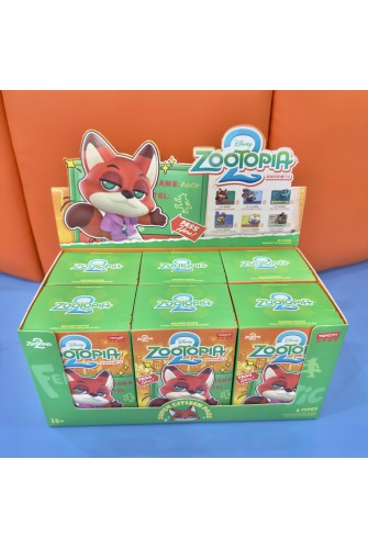 Hộp mù nam châm Disney Zootopia 2 Series Super Citizen Magnetic Toy (Blind Box) - Full 6 nhân vật