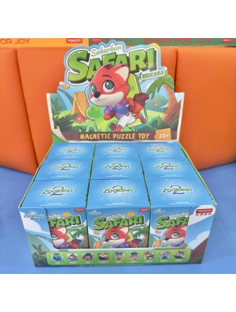 Hộp mù nam châm Disney Zootopia 2 Series Suburban Safari Magnetic Toy (Blind Box) - Full 9 nhân vật