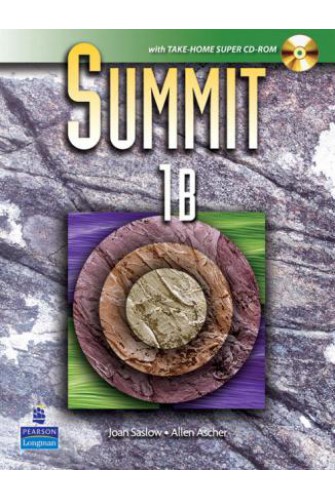 Summit 1B: Student book with Workbook & Super CD-Rom - [Big Sale Sách Cũ]