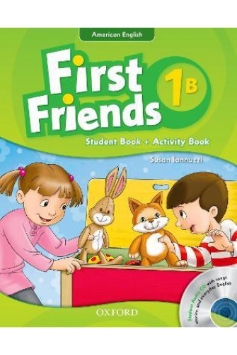 First Friends (Ame) 1: Student Book/Workbook B And Audio Cd Pack - [Big Sale Sách Cũ]