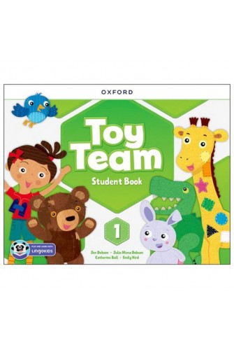 Toy Team (AmE) 1: Student Book with Lingokids.