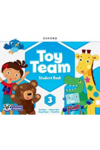 Toy Team (AmE) 3: Student Book with Lingokids.