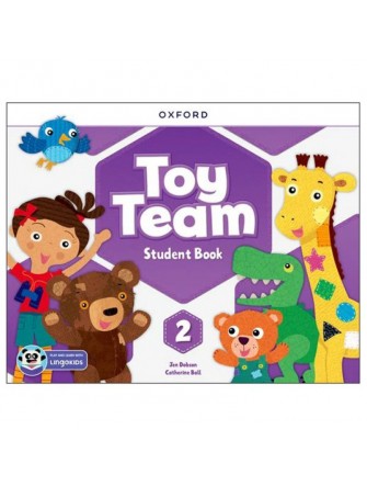 Toy Team (AmE) 2: Student Book with Lingokids.