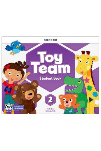 Toy Team (AmE) 2: Student Book with Lingokids.