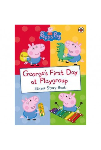 George's First Day At Playgroup Sticker Activity