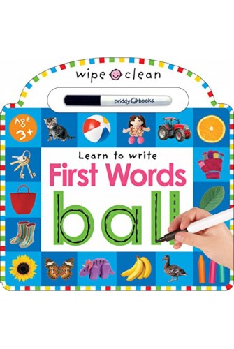 Wipe-Clean: Learn To Write Your First Words