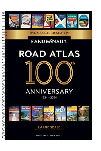 Rand McNally 2023 Large Scale Road Atlas (Rand McNally Large Scale Road Atlas USA)