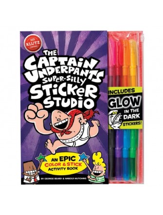Captain Underpants Super-Silly Sticker Studio Single