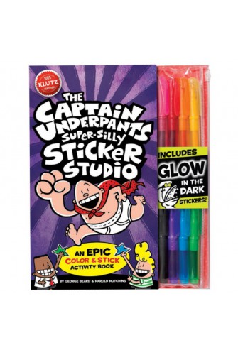 Captain Underpants Super-Silly Sticker Studio Single