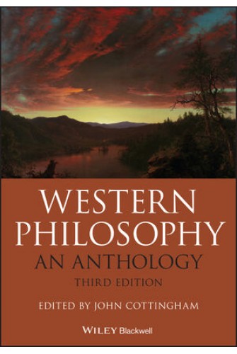 Western Philosophy An Anthology Blackwell Philosophy Anthologies