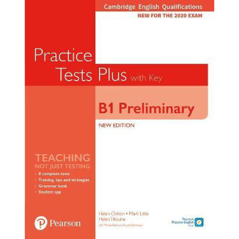 Cambridge English Qualifications: B1 Preliminary New Edition Practice Tests Plus Student Book with key