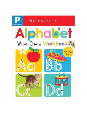 Scholastic Early Learners Wipe Clean Wbk - Pre-K: Alphabet