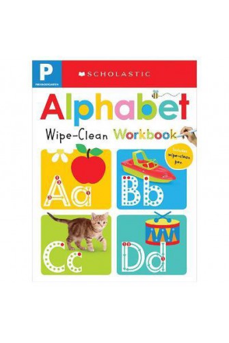 Scholastic Early Learners Wipe Clean Wbk - Pre-K: Alphabet