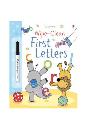 Wipe-Clean: First Letters