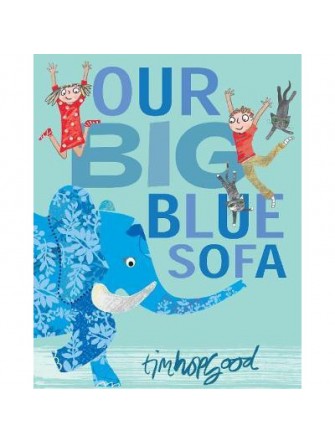Our Big Blue Sofa