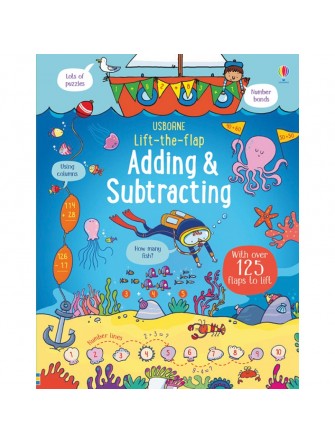 Lift-the-flap adding and subtracting