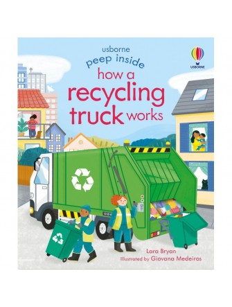 Peep Inside how a recycling truck works