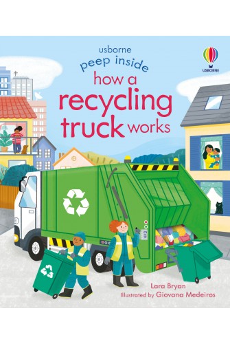 Peep Inside how a recycling truck works