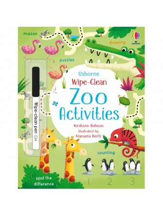 Wipe-Clean Zoo Activities