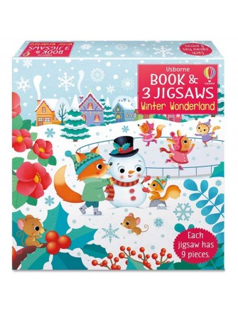 Picture book and three jigsaws: Winter Wonderland