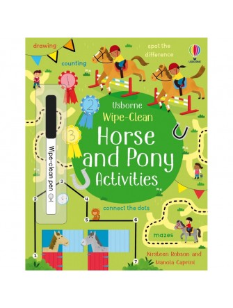 Wipe-Clean Horse and Pony Activities