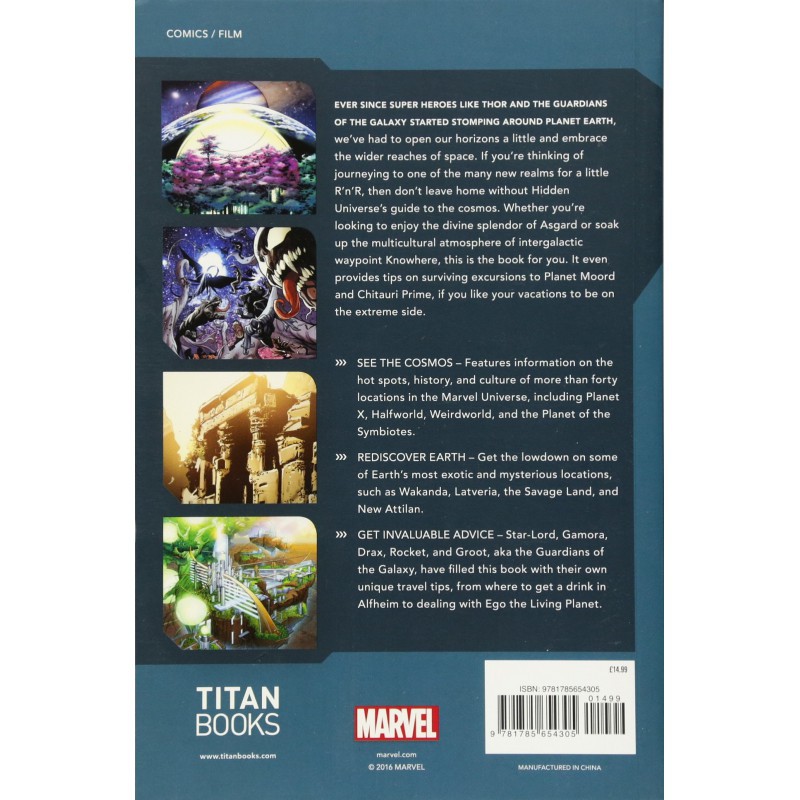 Hidden Universe Travel Guide - the Complete Marvel Cosmos