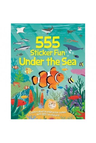 555 Sticker Fun Under the Sea (TT)