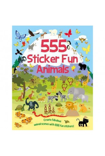 555 Sticker Fun Animals (IT)