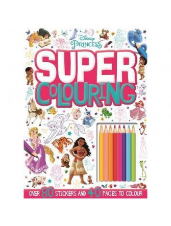 Disney Princess Mixed: Super Colouring