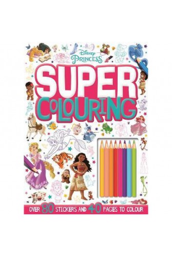 Disney Princess Mixed: Super Colouring