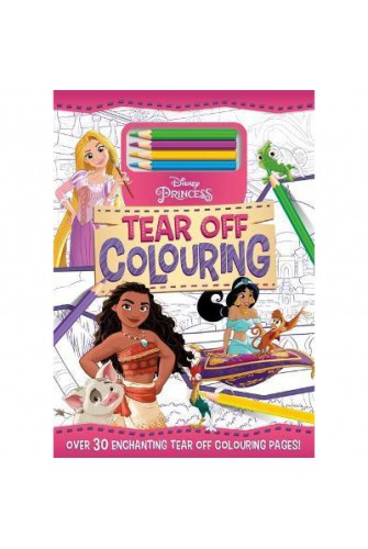 Disney Princess: Tear Off Colouring