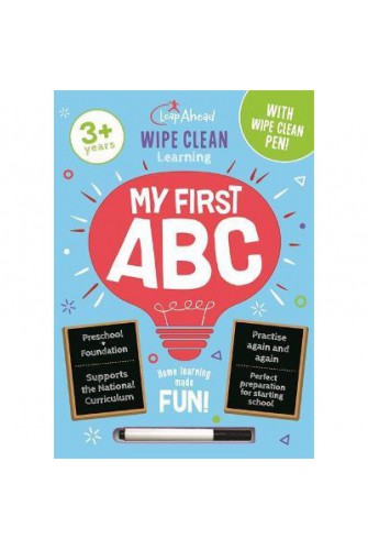 Leap Ahead Wipe Clean Learning: 3+ years My First ABC