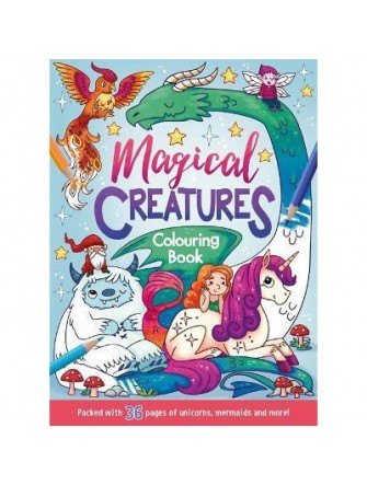 Awesome Colouring 4: Magical Creatures Colouring Book