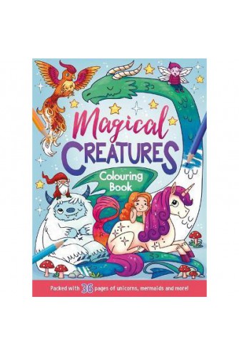 Awesome Colouring 4: Magical Creatures Colouring Book