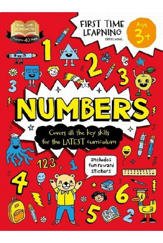 3+ First Time Learning: Numbers