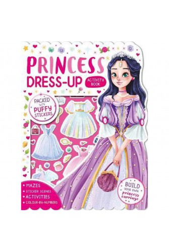 Princess Dress-Up Activity Book