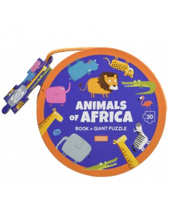 Round Boxes - Animals Of Africa 