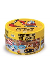 Round Boxes - Construction Site Vehicles 