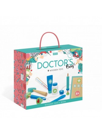 WOODEN TOYS AND BOOK - THE DOCTOR