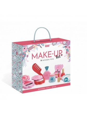 WOODEN TOYS AND BOOK - MAKE-UP ARTIST